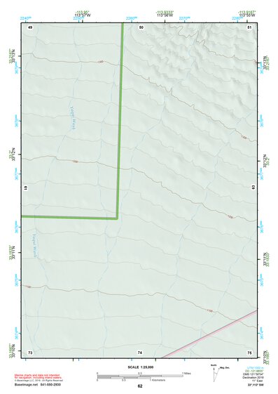 33113SW Page 62 Little Horn Mountains Topo Preview 1