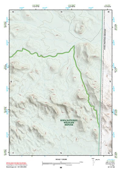 33113SW Page 66 Little Horn Mountains Topo Preview 1