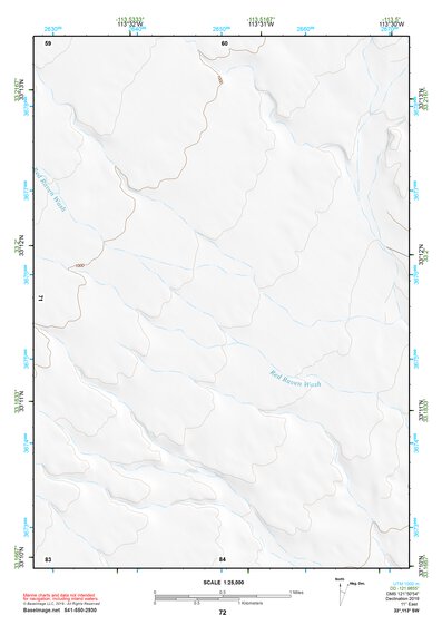 33113SW Page 72 Little Horn Mountains Topo Preview 1