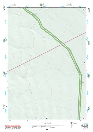 33113SW Page 73 Little Horn Mountains Topo Preview 1