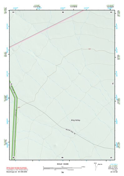 33113SW Page 74 Little Horn Mountains Topo Preview 1