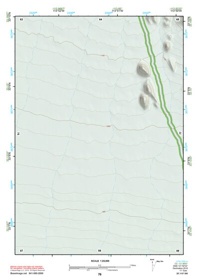 33113SW Page 76 Little Horn Mountains Topo Preview 1
