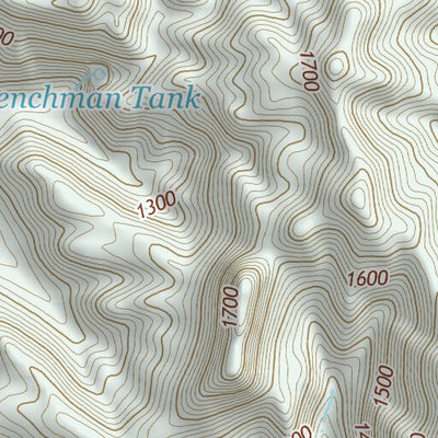 33113SW Page 77 Little Horn Mountains Topo Preview 3