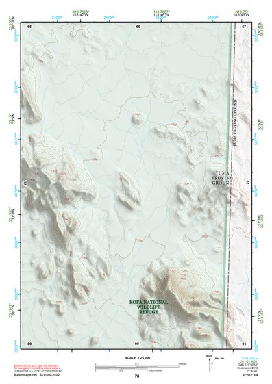 33113SW Page 78 Little Horn Mountains Topo Preview 1