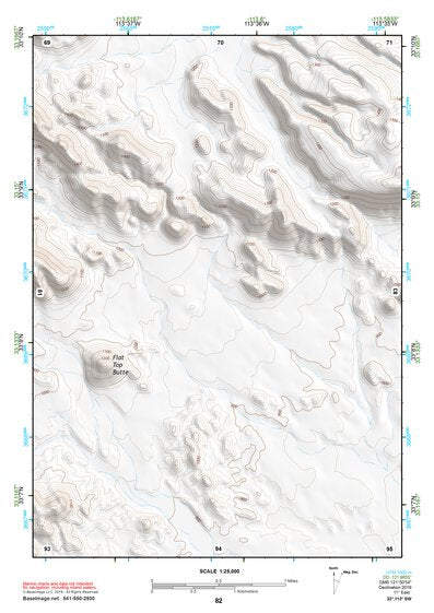 33113SW Page 82 Little Horn Mountains Topo Preview 1