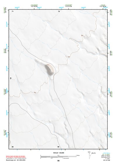33113SW Page 84 Little Horn Mountains Topo Preview 1