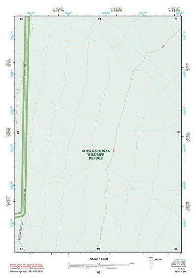 33113SW Page 86 Little Horn Mountains Topo Preview 1