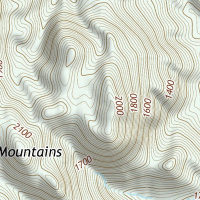 33113SW Page 97 Little Horn Mountains Topo Preview 3