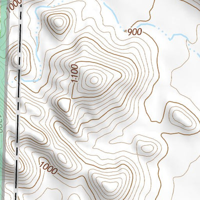 33113SW Page 98 Little Horn Mountains Topo Preview 3