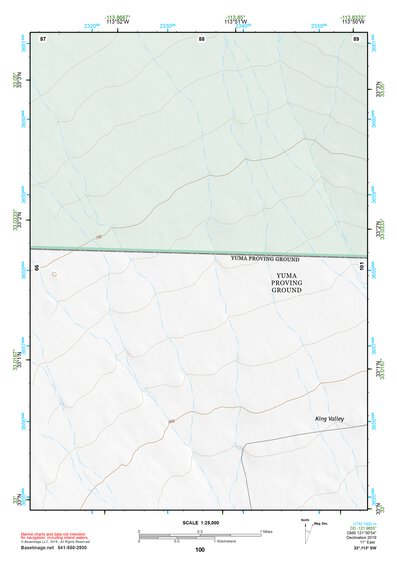 33113SW Page 100 Little Horn Mountains Topo Preview 1