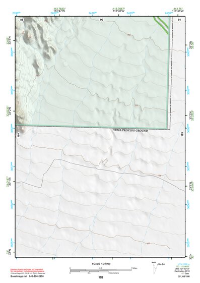 33113SW Page 102 Little Horn Mountains Topo Preview 1