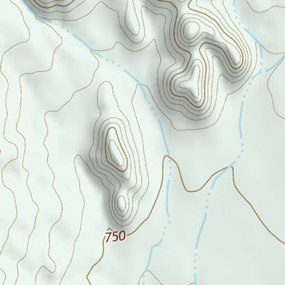 33113SW Page 102 Little Horn Mountains Topo Preview 3