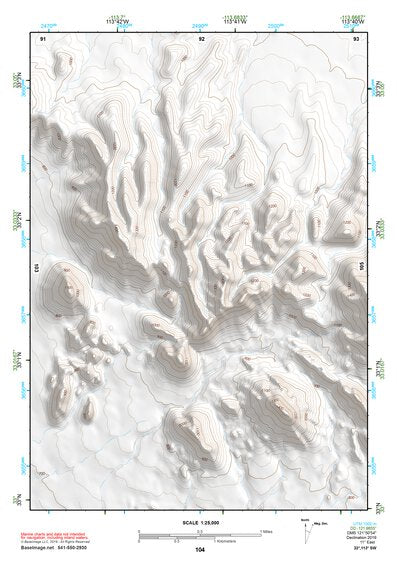 33113SW Page 104 Little Horn Mountains Topo Preview 1