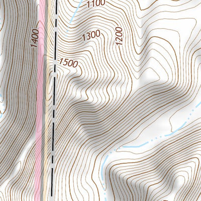 33113SW Page 105 Little Horn Mountains Topo Preview 2