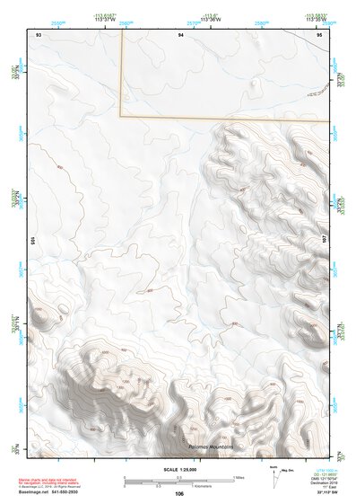 33113SW Page 106 Little Horn Mountains Topo Preview 1