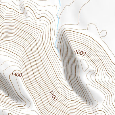 33113SW Page 107 Little Horn Mountains Topo Preview 2
