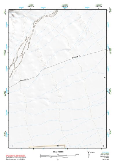 33114SW Page 2 Trigo Mountains Topo Preview 1