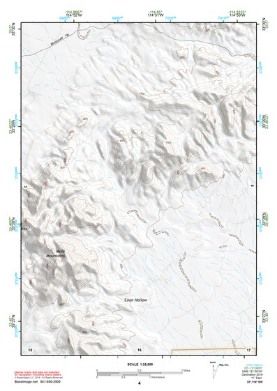 33114SW Page 4 Trigo Mountains Topo Preview 1
