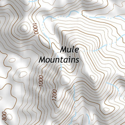33114SW Page 4 Trigo Mountains Topo Preview 3