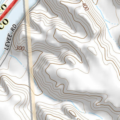 33114SW Page 10 Trigo Mountains Topo Preview 2