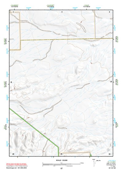33114SW Page 17 Trigo Mountains Topo Preview 1
