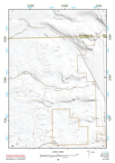 33114SW Page 18 Trigo Mountains Topo Preview 1