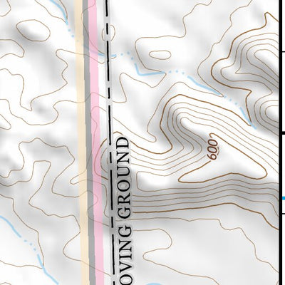 33114SW Page 22 Trigo Mountains Topo Preview 3