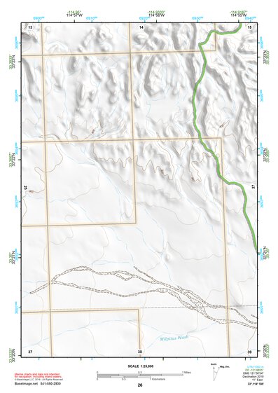 33114SW Page 26 Trigo Mountains Topo Preview 1