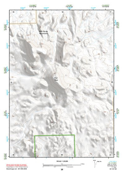 33114SW Page 28 Trigo Mountains Topo Preview 1