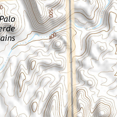 33114SW Page 31 Trigo Mountains Topo Preview 3