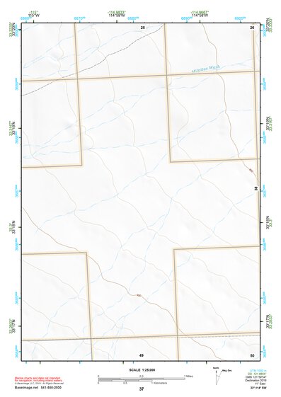 33114SW Page 37 Trigo Mountains Topo Preview 1