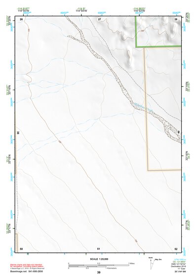 33114SW Page 39 Trigo Mountains Topo Preview 1