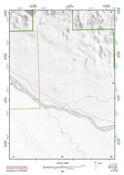 33114SW Page 40 Trigo Mountains Topo Preview 1