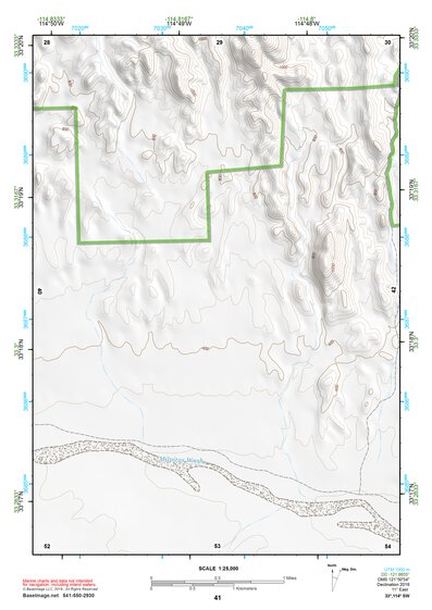 33114SW Page 41 Trigo Mountains Topo Preview 1