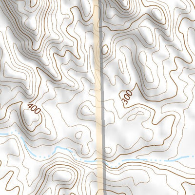 33114SW Page 43 Trigo Mountains Topo Preview 3