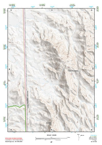 33114SW Page 47 Trigo Mountains Topo Preview 1