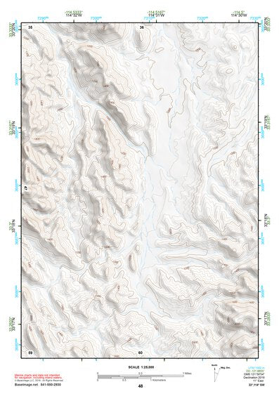33114SW Page 48 Trigo Mountains Topo Preview 1