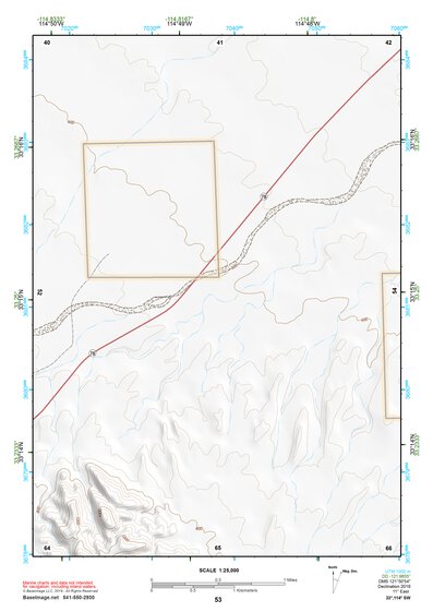 33114SW Page 53 Trigo Mountains Topo Preview 1