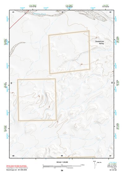 33114SW Page 54 Trigo Mountains Topo Preview 1