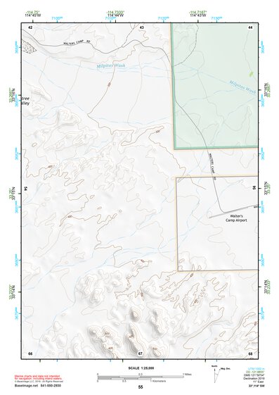 33114SW Page 55 Trigo Mountains Topo Preview 1