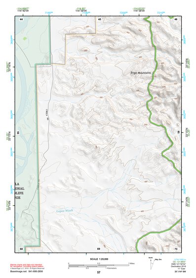 33114SW Page 57 Trigo Mountains Topo Preview 1