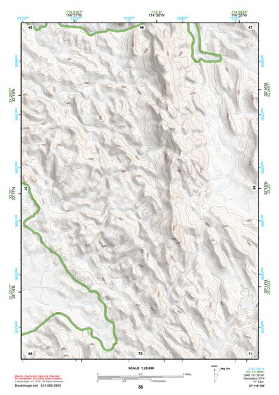 33114SW Page 58 Trigo Mountains Topo Preview 1