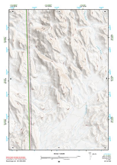 33114SW Page 59 Trigo Mountains Topo Preview 1