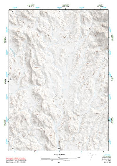 33114SW Page 60 Trigo Mountains Topo Preview 1