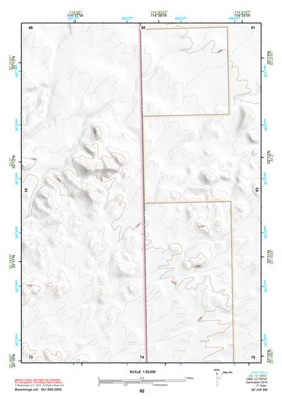 33114SW Page 62 Trigo Mountains Topo Preview 1