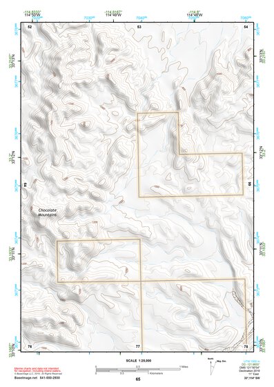 33114SW Page 65 Trigo Mountains Topo Preview 1