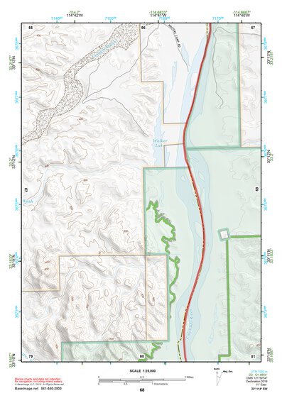 33114SW Page 68 Trigo Mountains Topo Preview 1