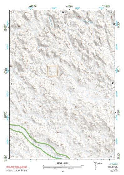 33114SW Page 70 Trigo Mountains Topo Preview 1