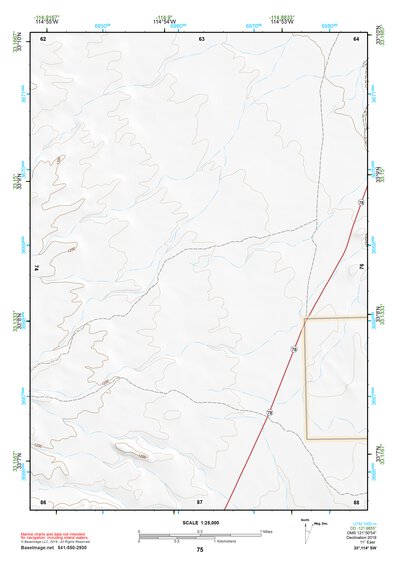 33114SW Page 75 Trigo Mountains Topo Preview 1