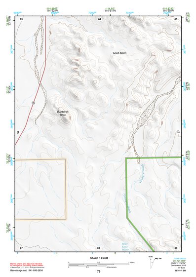 33114SW Page 76 Trigo Mountains Topo Preview 1